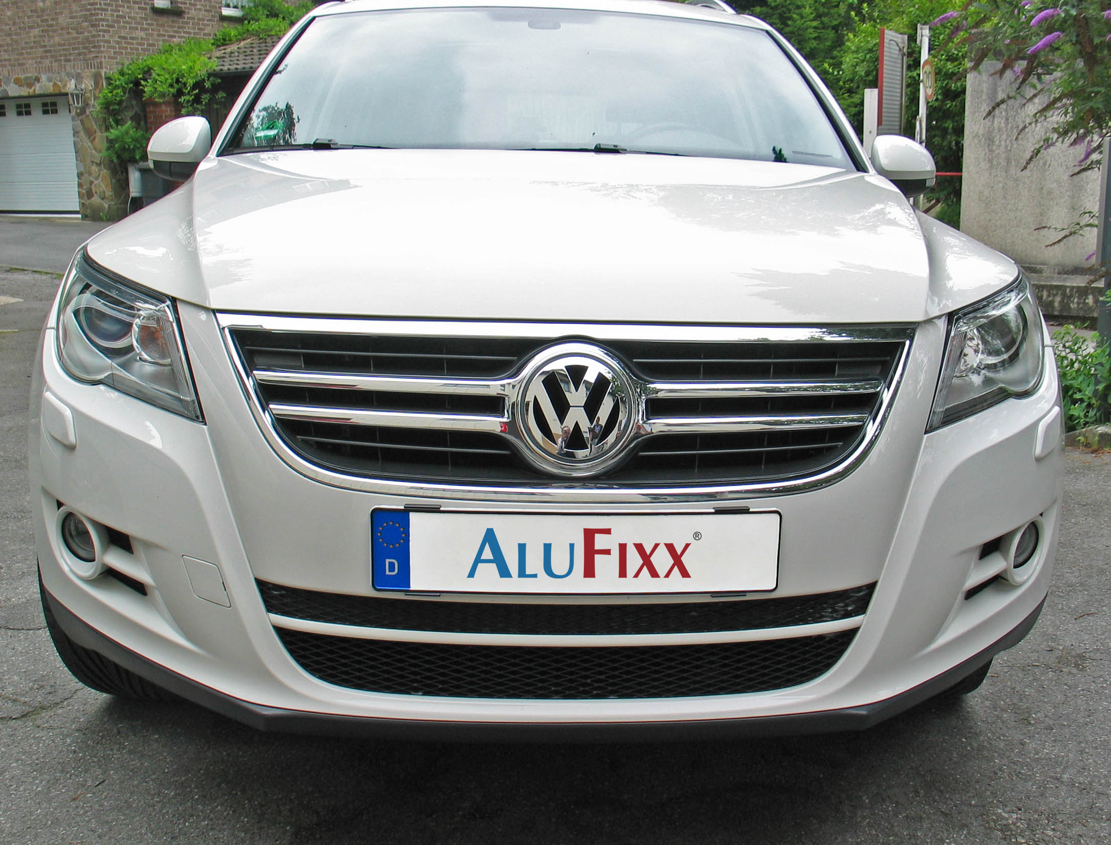 AluFixx Bike AT Kennzeichenhalter schwarz matt eloxiert für Österreich 170  mm - MEDES - Aluminium Car Parts