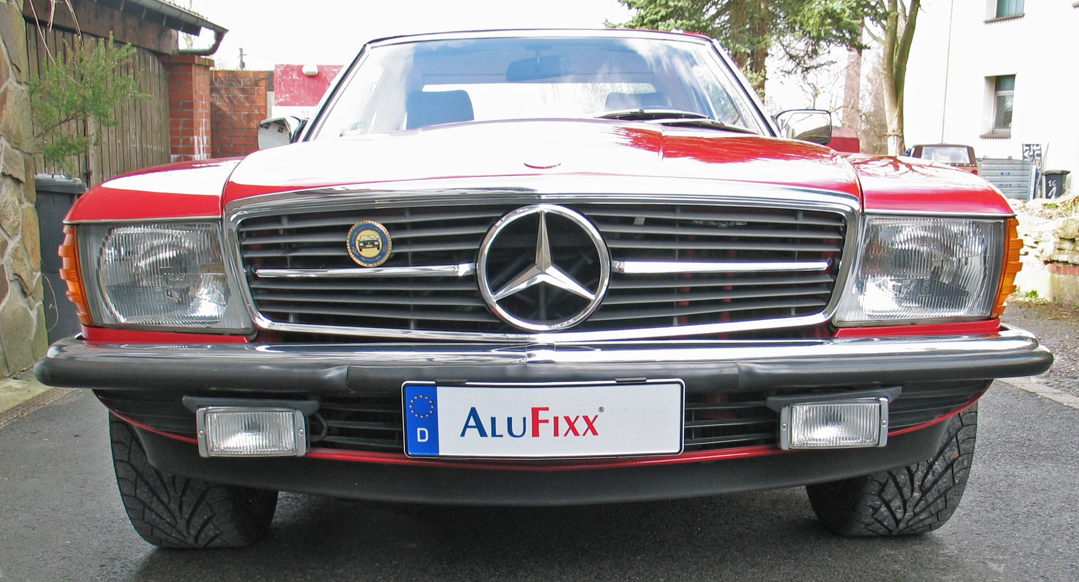 AluFixx Car Vario silber hochglanzpoliert Nummernschildhalter